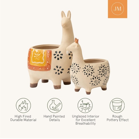 LA JOLIE MUSE Ceramic Animal Succulent Planters - Picture 7 of 8